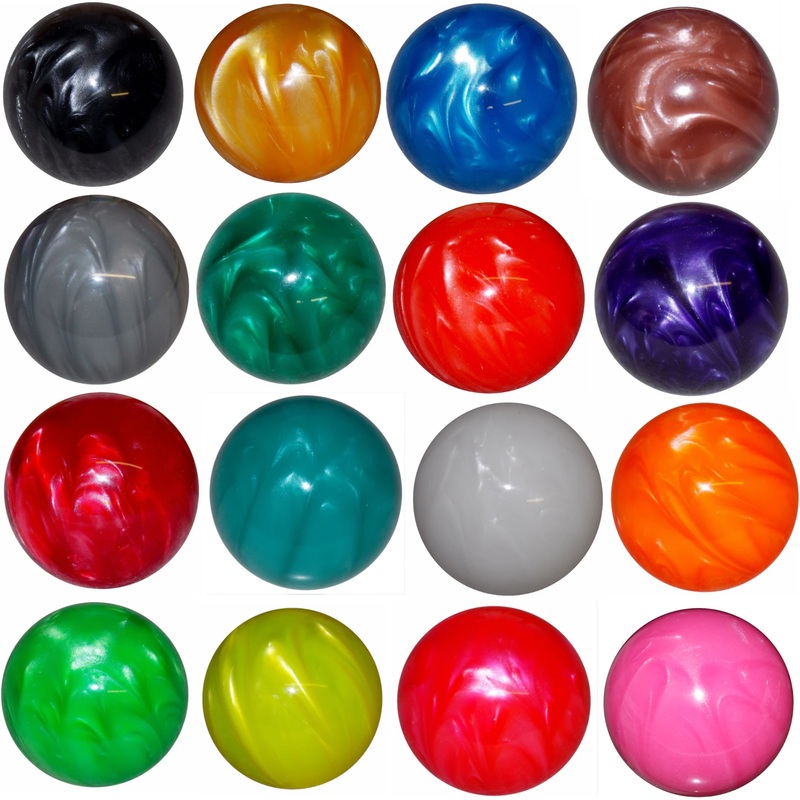 Pearl Shift Knobs (1/2-13 female threads) Twisted Shifterz (Choose Color)