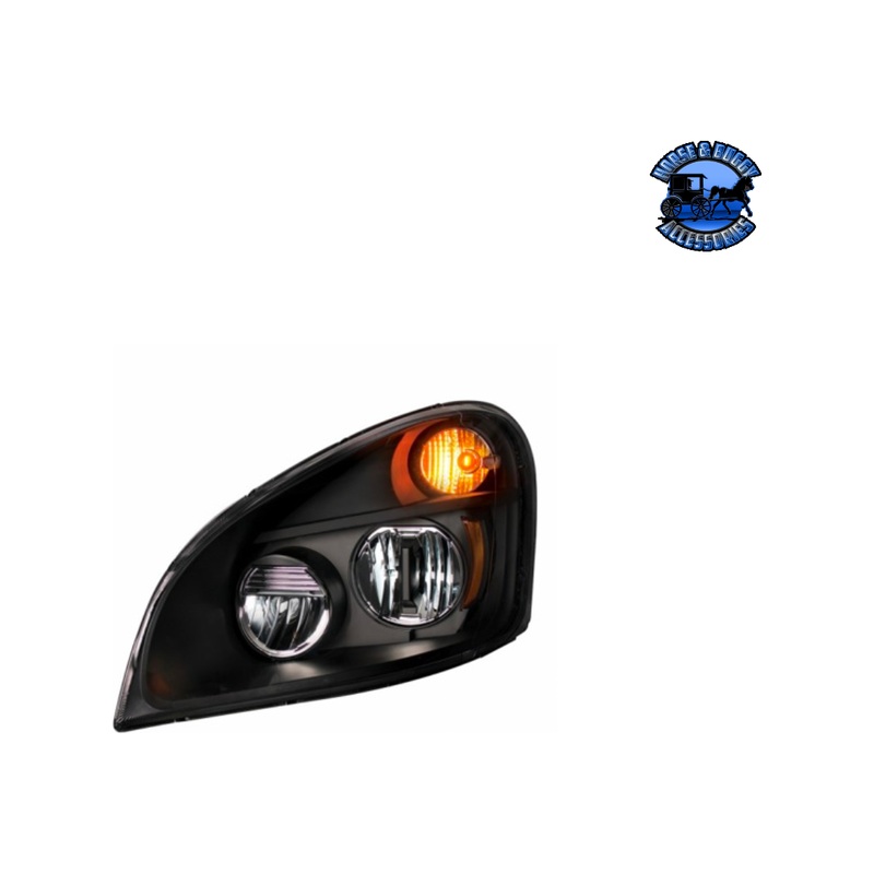 BLACKOUT LED HEADLIGHT FOR 2008-2017 FREIGHTLINER CASCADIA (Choose Side)