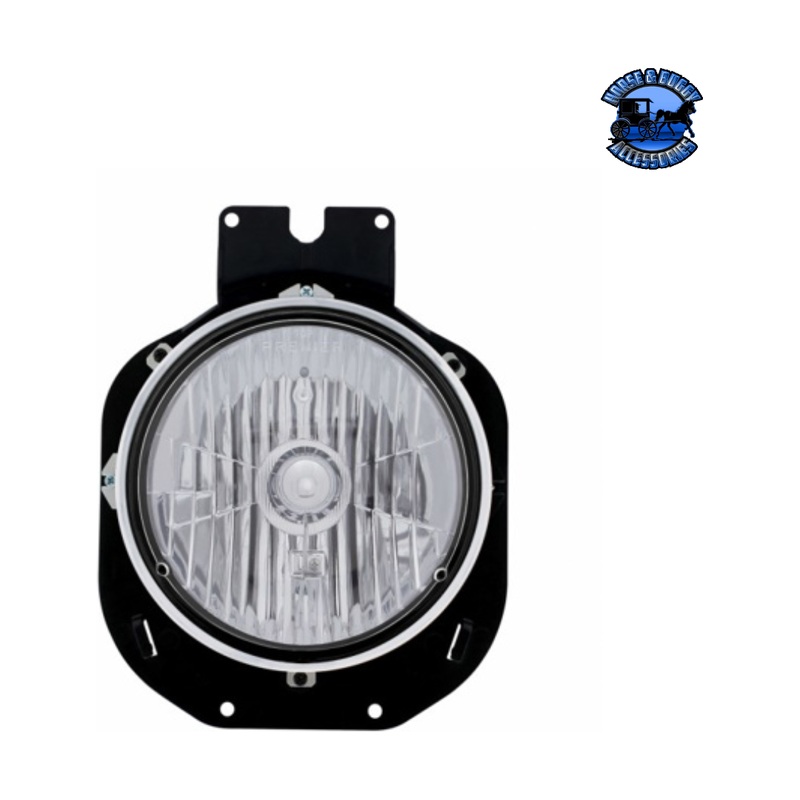 Crystal Headlight With Bracket For 1996-2005 Freightliner Century #31280