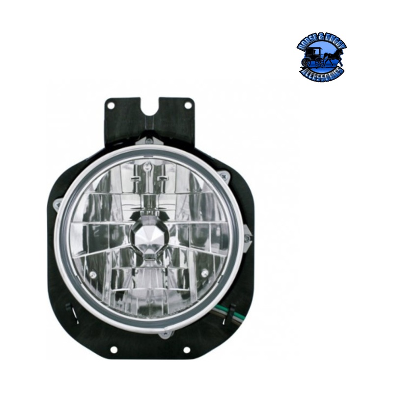 Crystal Headlight For 1996-2005 Freightliner Century #31352