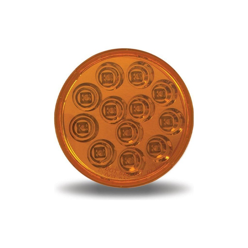 4 Mirror Amber Stop, Turn & Tail LED (12 Diodes)