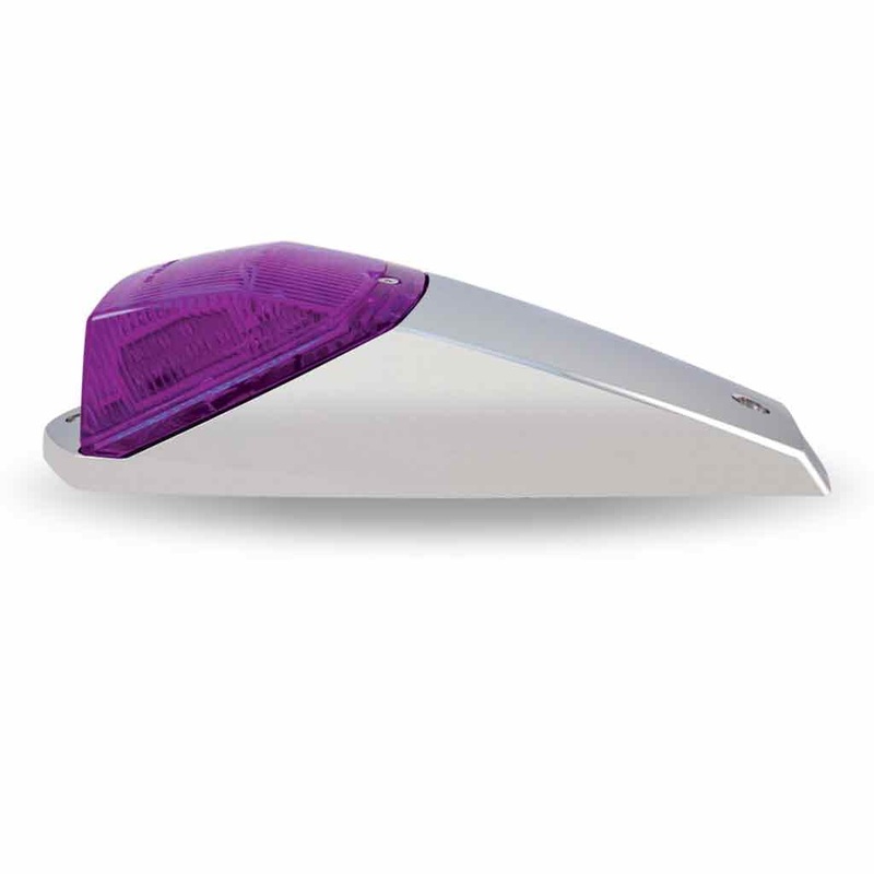 Kenworth Cab Dual Revolution LED with Housing (Amber/Purple) (42 Diodes)