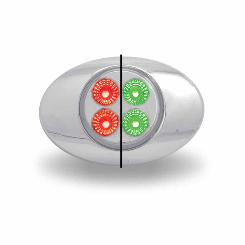 Marker M3 Style Dual Revolution Red/Green LED (4 Diodes)