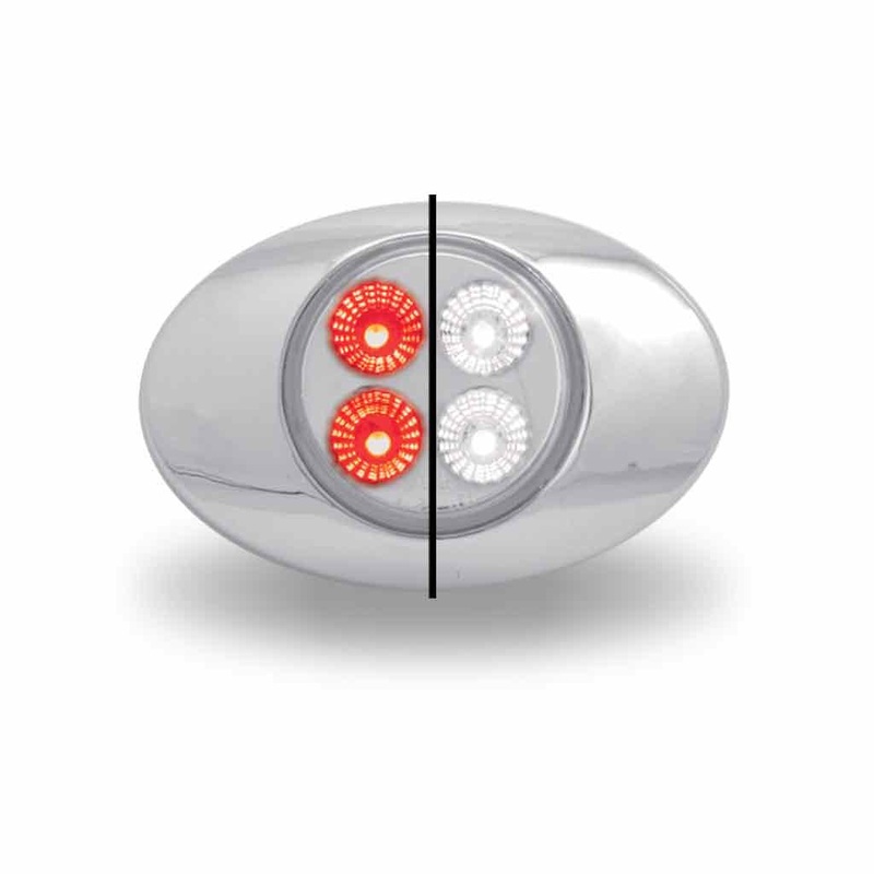 Marker M3 Style Dual Revolution Red/White LED (4 Diodes)