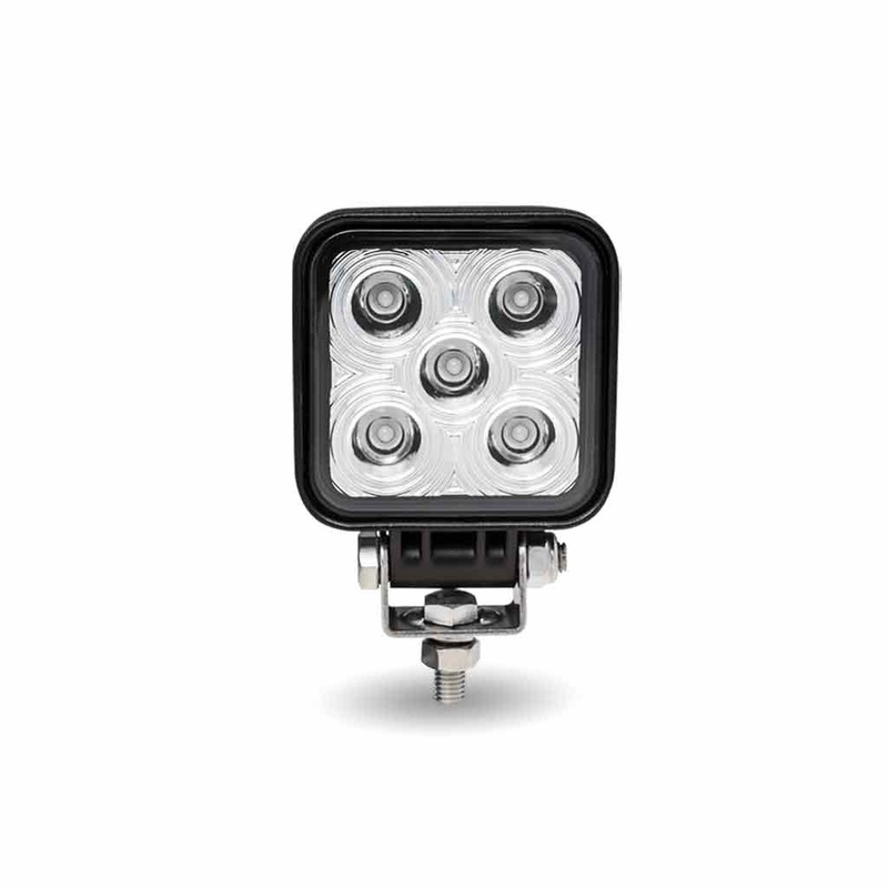 Stellar Mini Square High Powered Cree LED Worklight – Spot (5 Diodes) – 1200 Lumens