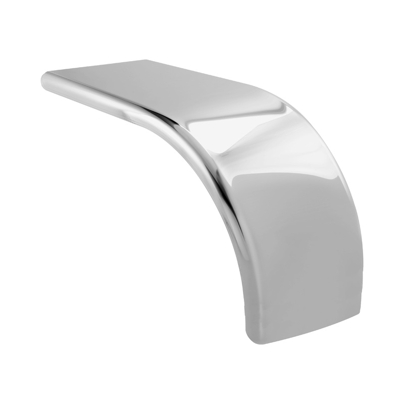 H-SS510HT NEW 80” 304SS  ULTIMATE” LOW RIDER  HALF FENDER; 14 GAUGE (PAIR)