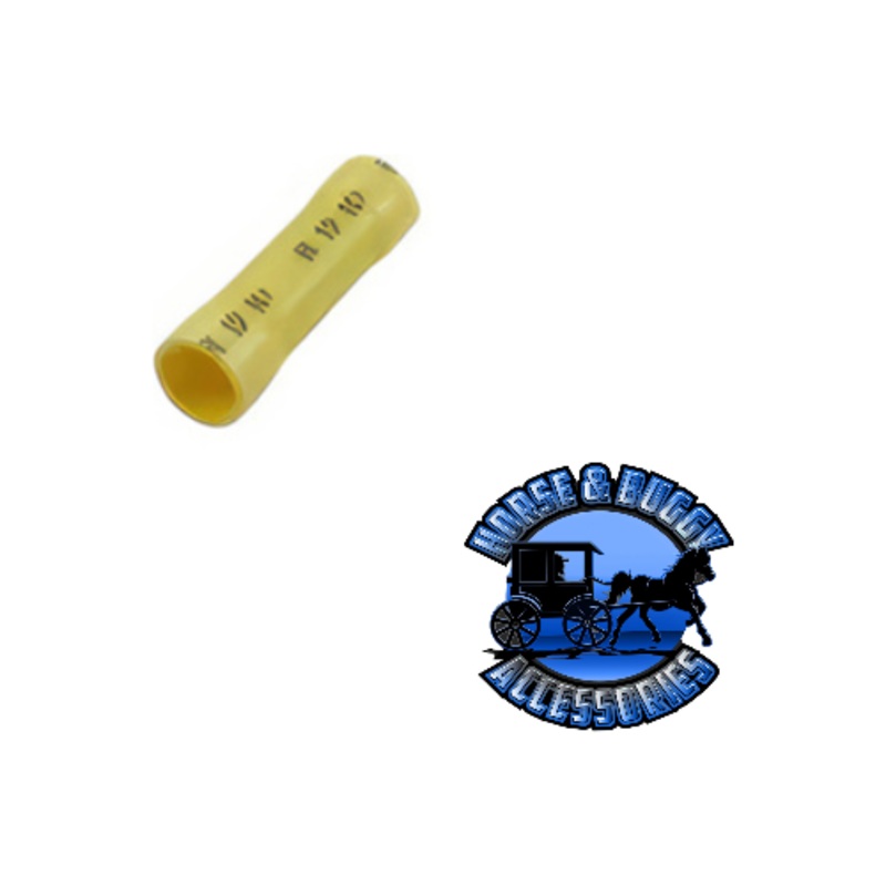 98005 12-10 AWG Vinyl Butt Connector, 100 Pcs.