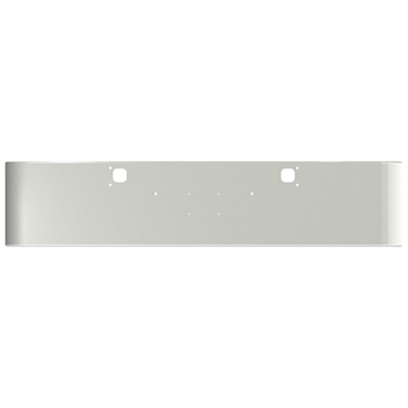 E-FE-0010-41-L01 20” KW W900 BUMPER W/LICENSE PLATE HOLES AT BOTTOM CENTER