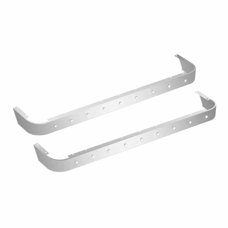 Peterbilt 389 72 Sleeper Panel with 18 x 3/4 Button Light Holes – No Extender (2018+)