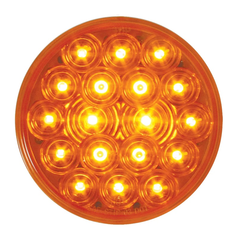 4 FLEET AMBER/AMBER 18 LED SEALED LIGHT