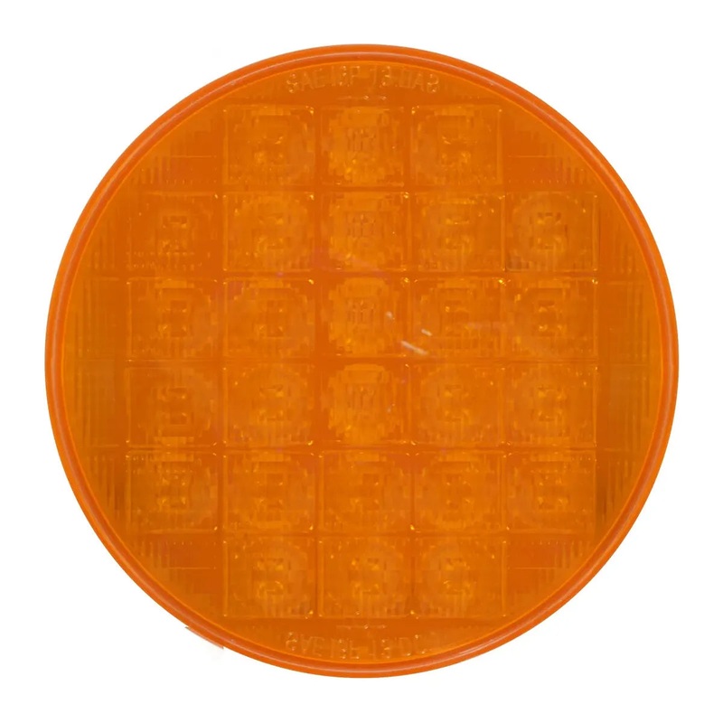 4 SMART DYNAMIC AMBER/AMBER 26 LED SEQUENTIAL SEALED LIGHT