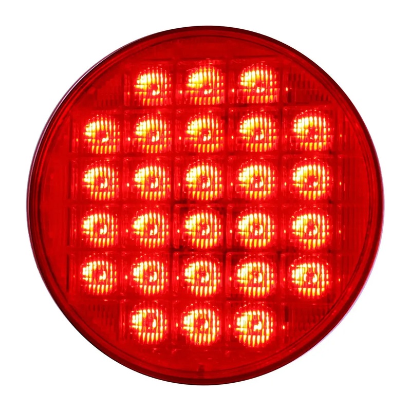 4 SMART DYNAMIC RED/RED 26 LED SEQUENTIAL SEALED LIGHT