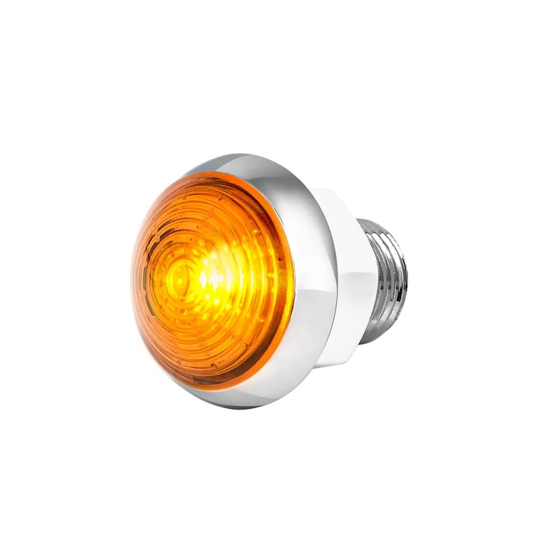 75340 1-1/4 AMBER/AMB CLASSIC 1LED DUAL FUN. LIGHT W/ CR. HOUSING