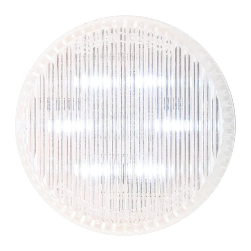 75984 2 WHITE/CLEAR 6 LED SEALED LIGHT, HIGH/LOW, 3 WIRES