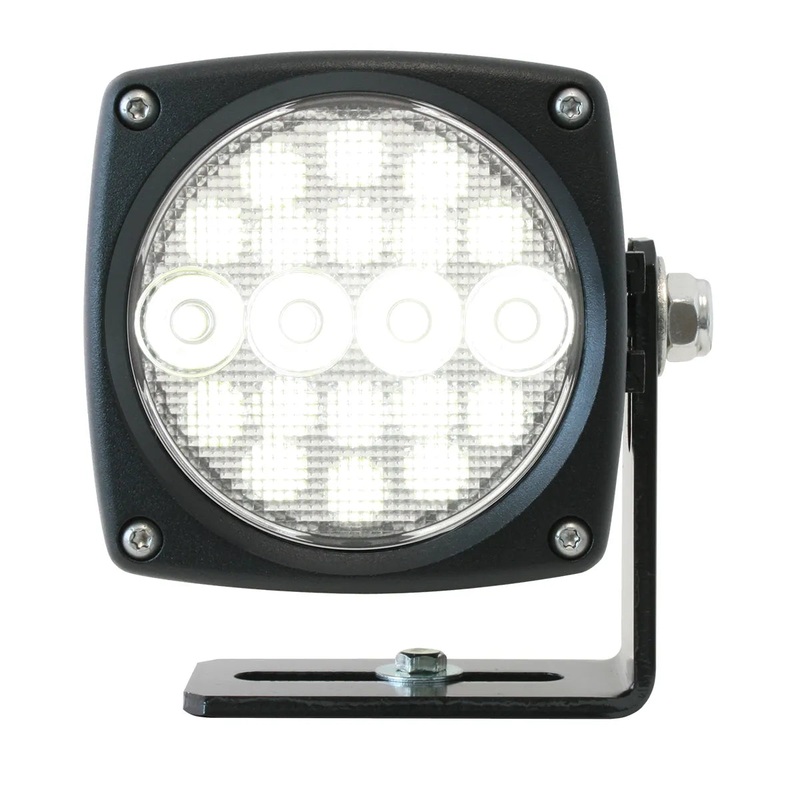 76356 RECTANGULAR 20-LED HEAVY DUTY WIDE ANGLE WORK LIGHT, 12~54V