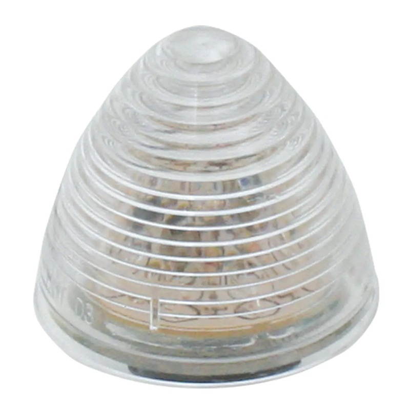 79307 2.5 BEEHIVE RED/CLEAR 13-LED LIGHT