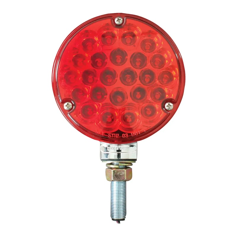 4 PEARL 1 FACE RED/RED 24-LED LIGHT