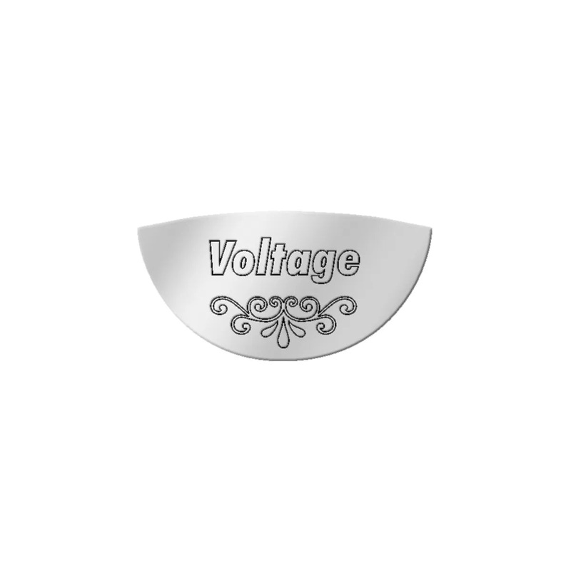 68444 SS VOLTAGE GAUGE EMBLEM FOR PETERBILT 370’s & 359 #68444