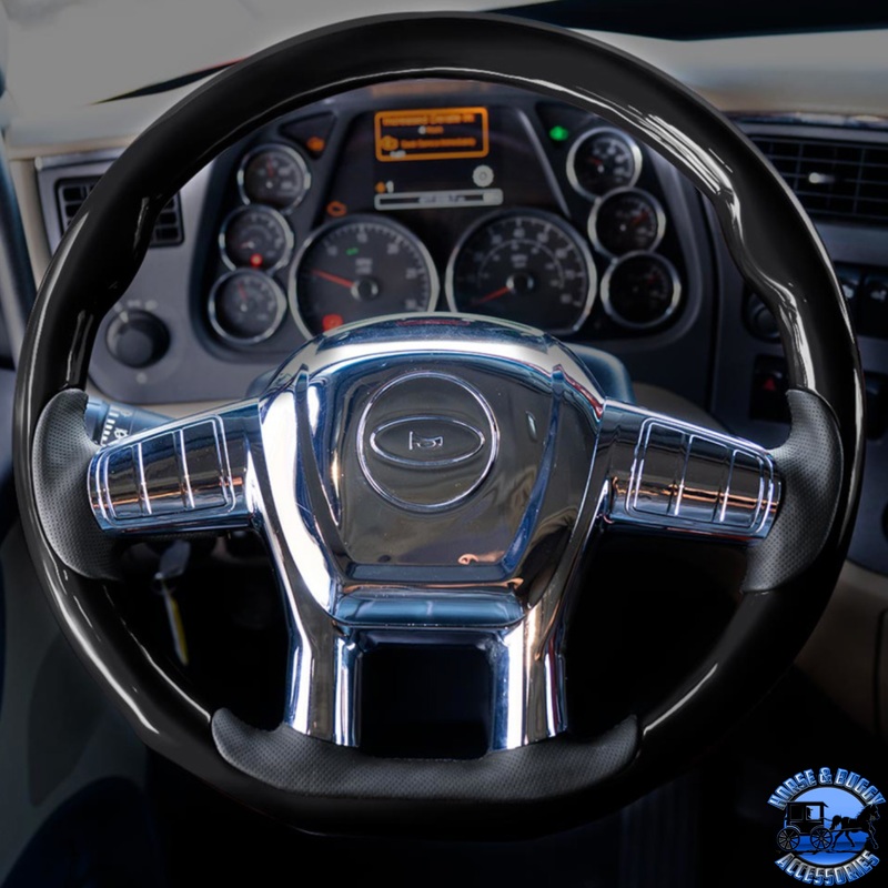 18 YOURGRIP WOOD CANDY COLOR STEERING WHEEL FOR 2012-2021 PB 579 & 2013-2021 KW T680 (Choose Color)