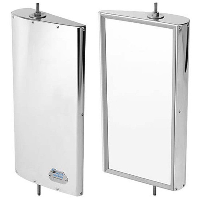 Aero Style Moto Mirror Kit W/ Drivers Side Heat Only & Passengers Side W/ Heat And Motorized – Includes Harness And Switches