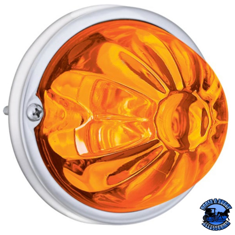 GLASS WATERMELON LIGHT KIT WITH 2 LED LIGHT (Choose LED Color) (Choose Lens Color)