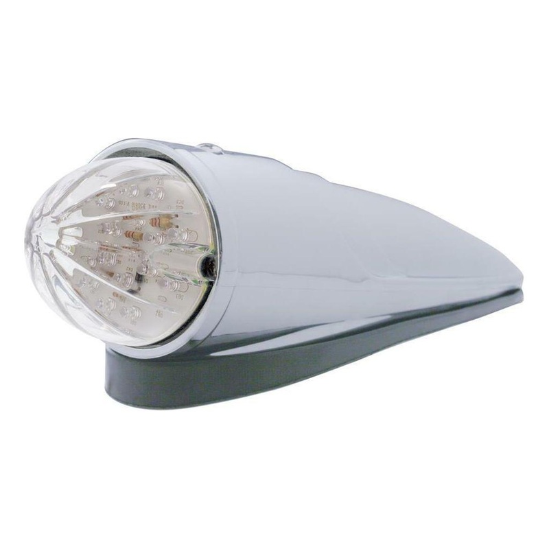 UP-39824 19 LED Bullet Watermelon Grakon 1000 Cab Light Kit – Amber LED/Clear Lens