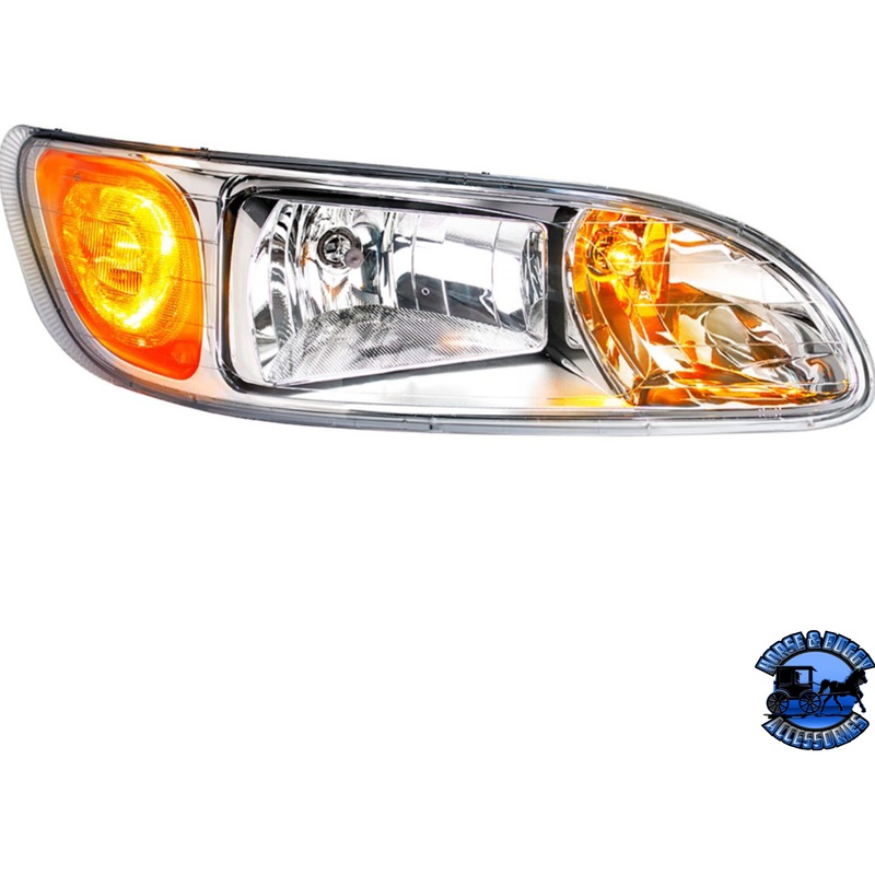 HEADLIGHT FOR 2008+ PETERBILT 382/384/386/387 – COMPETITION SERIES (Choose Side)