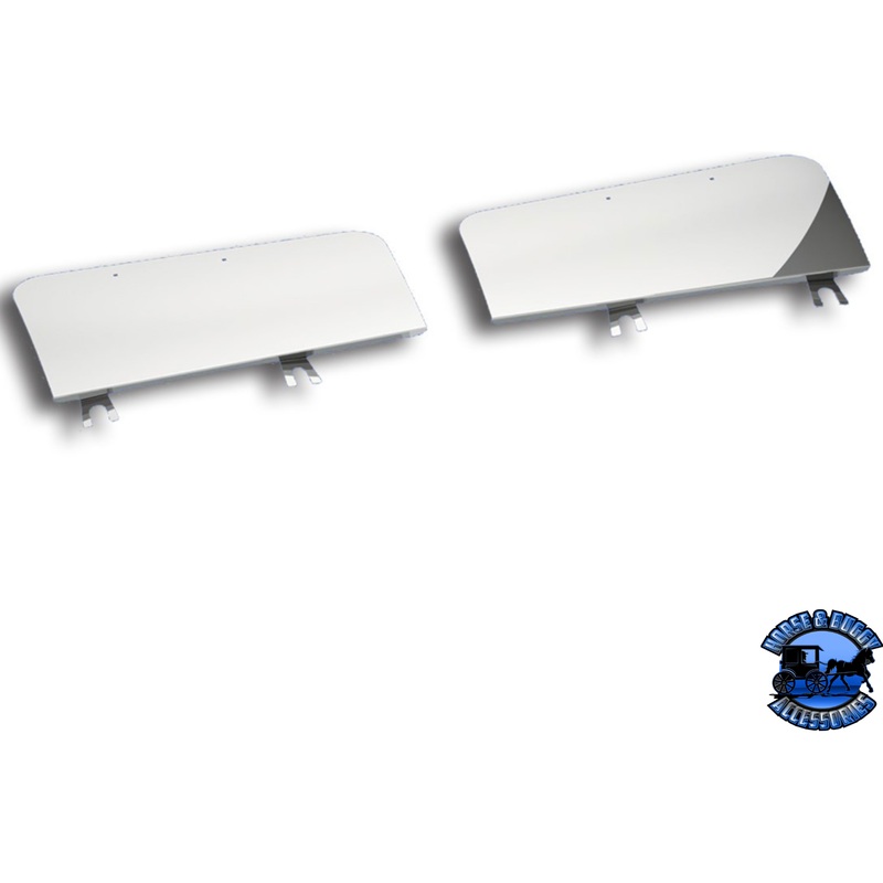 STAINLESS FENDER GUARD FOR PETERBILT 388 (2008-2015) & 389 (2008-2021) #29129