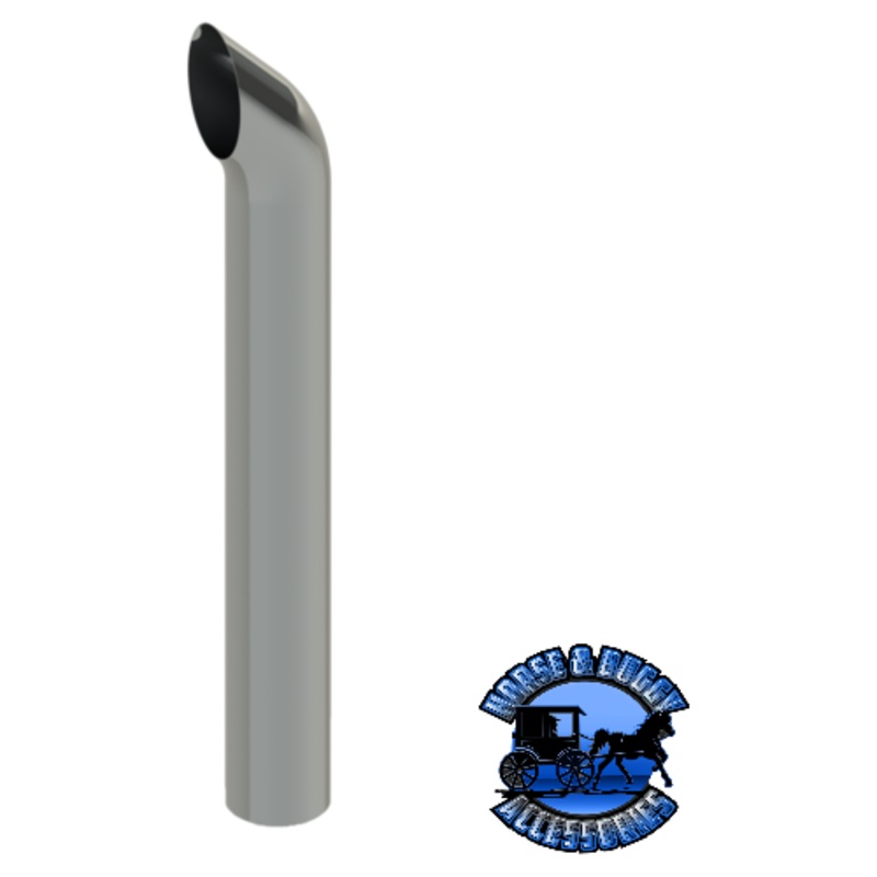 607A-060-1103 7×60 West Coast Curved Exhaust Stack