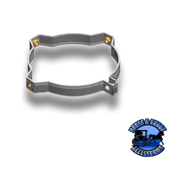 45-09086 8 Zinc Plated Heat Shield Mounting Clamp