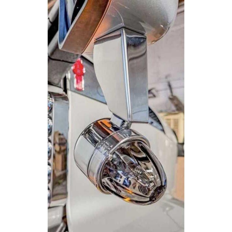 SS-1061 universal (straight) mirror brackets for stud mount lights