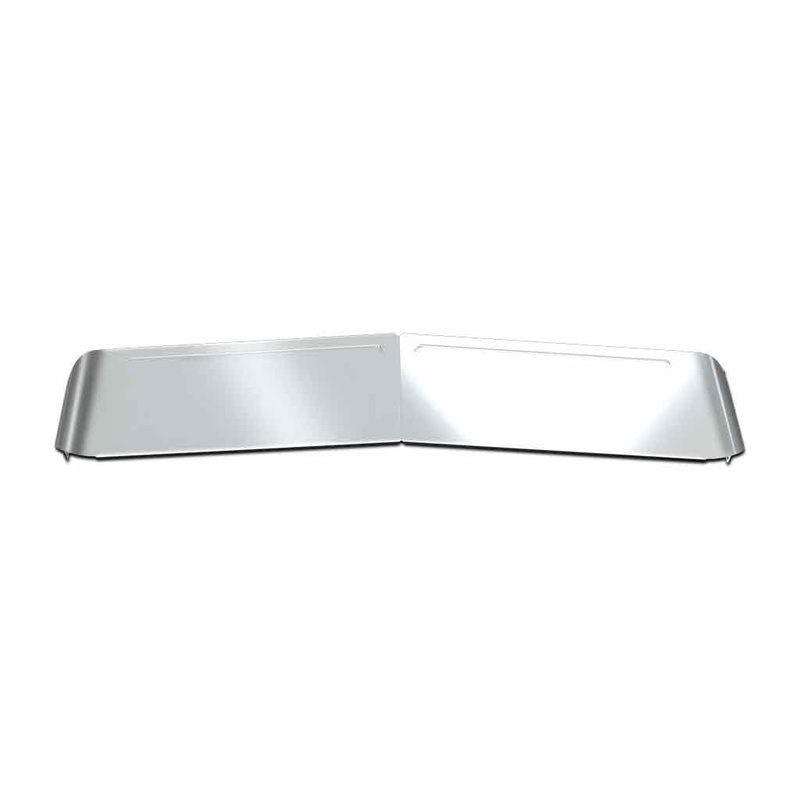 TSUN-K53 KW. 13 Flat Glass Post-Mount Louvered Sun Visor