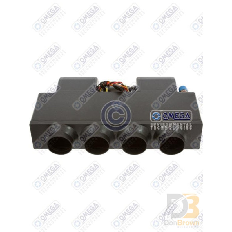 EVAPORATOR 16in 24V W/4 FLEX OUTLET 24 PASS 27-40001-24V