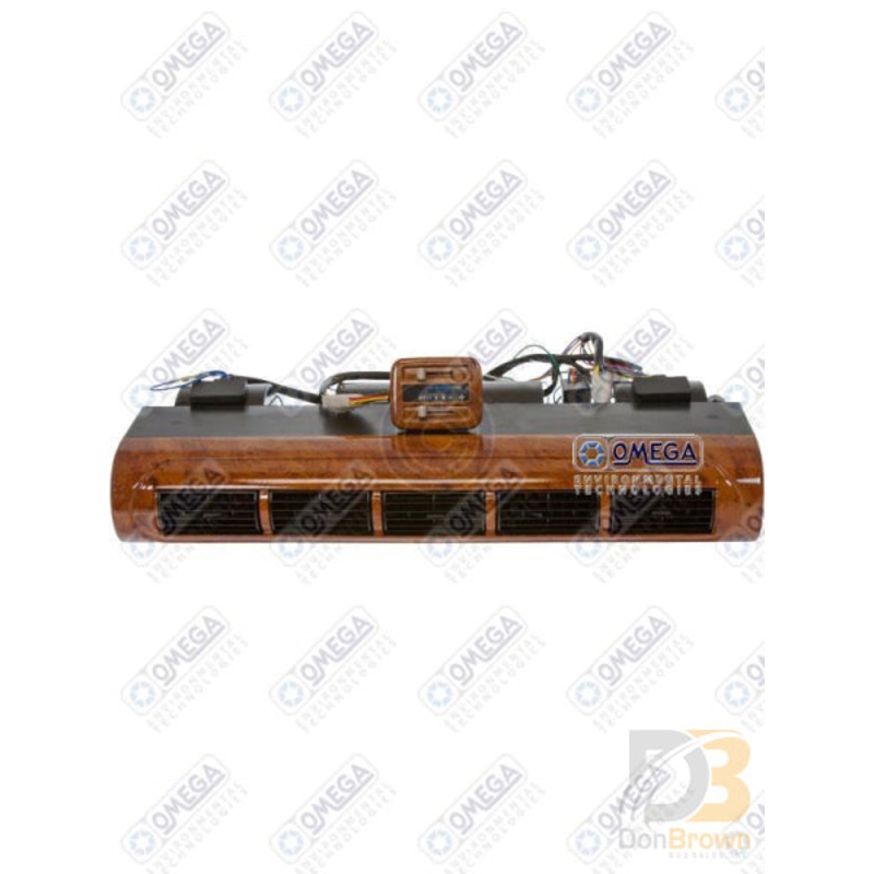 EVAPORATOR MINIBUS 5 LOUVERS 22 PASS COIL WALNUT FINISH 27-41502