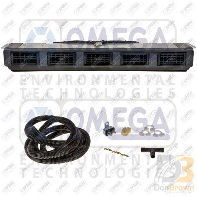 EVAPORATOR OET1501 TRANSIT 24V 5 LOUVERS W/PRESET T-STAT 27-41501-D-24