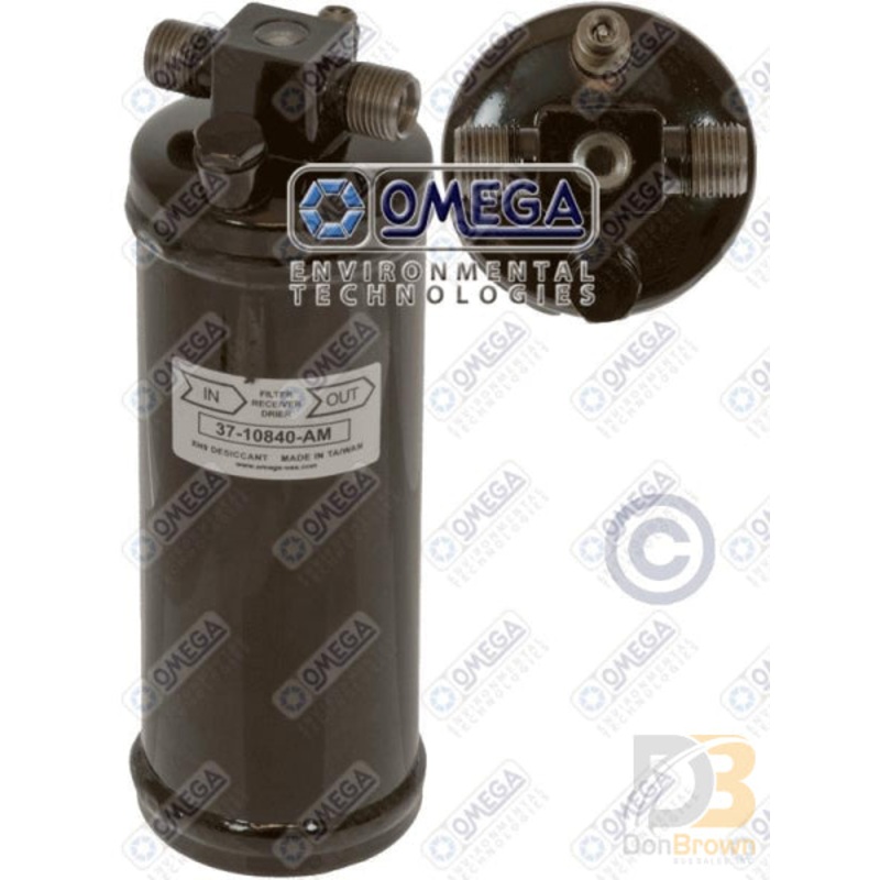 DRIER 2 1/2x8in 3/8MIO W/LPS PORT-1/4in SERV PORT 37-10840-AM