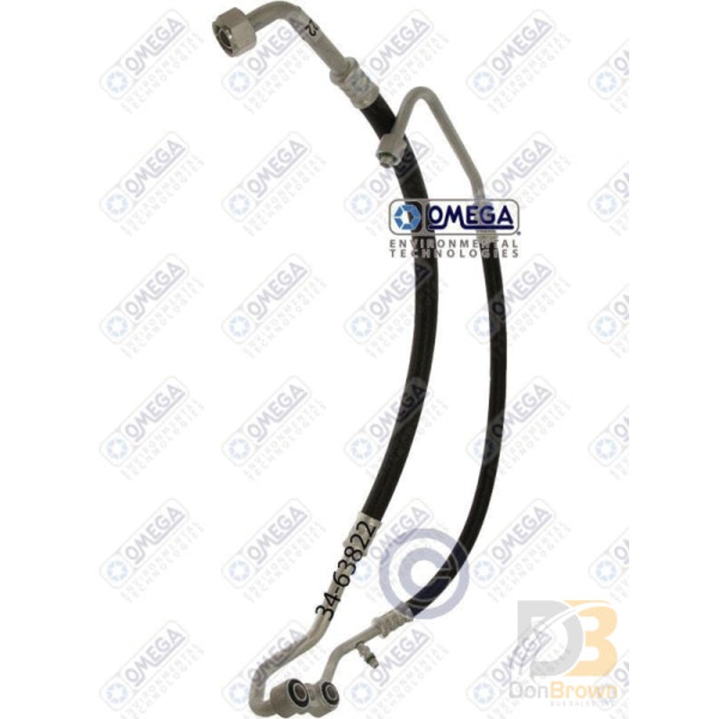 MANIFOLD HOSE ASSEMBLY 1993 GM PICKUP 4.3L 34-63822