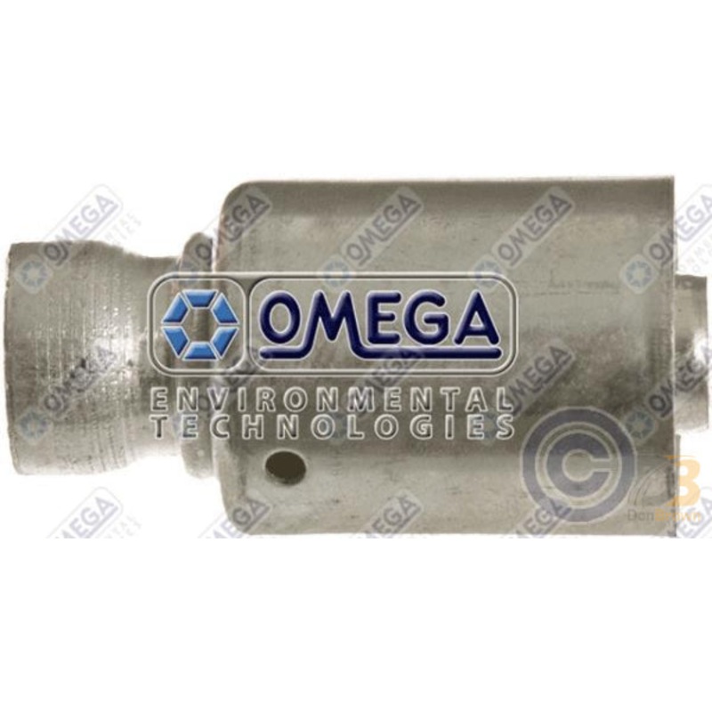 FTG WELD ON #6BL 3/8in TUBE ALUMINUM OD FIT 35-B6601-A