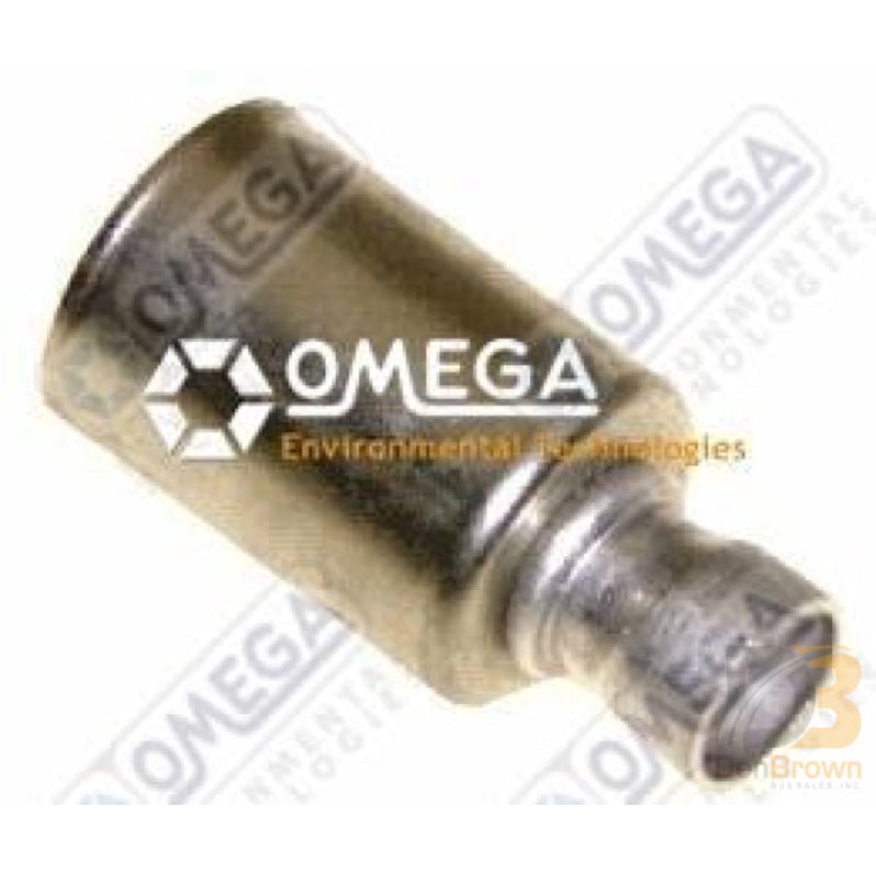 FTG WELD ON #8BL 1/2in TUBE ALUMINUM OD FIT 35-B6602-A