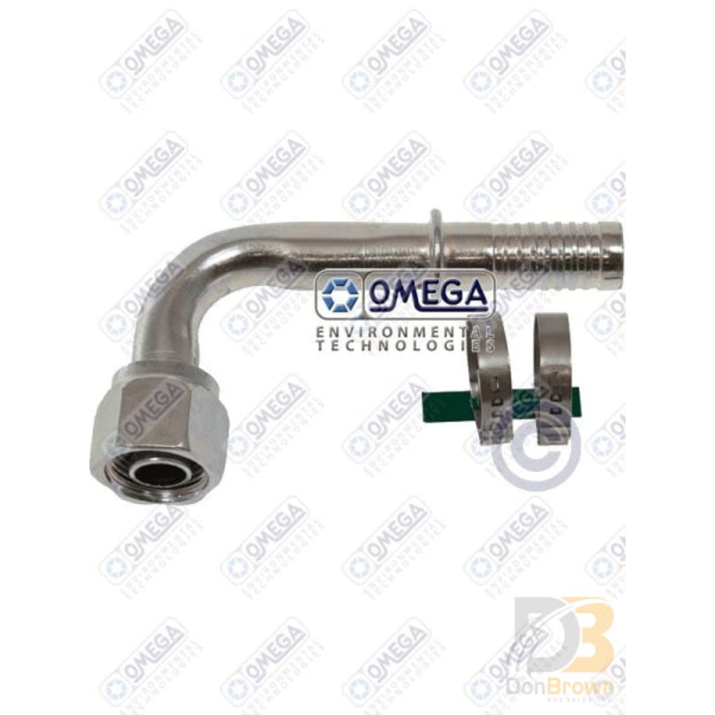 FTG 90DEG #10 FOR x #12 AIR-O-CRIMP W/CLAMP 35-AN1327C