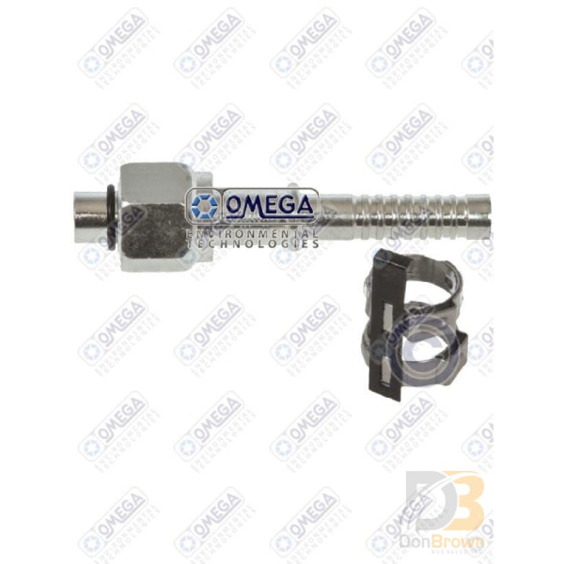 FTG STR #8 FOR x #8 AIR-O-CRIMP W/CLAMP 35-AN1302C