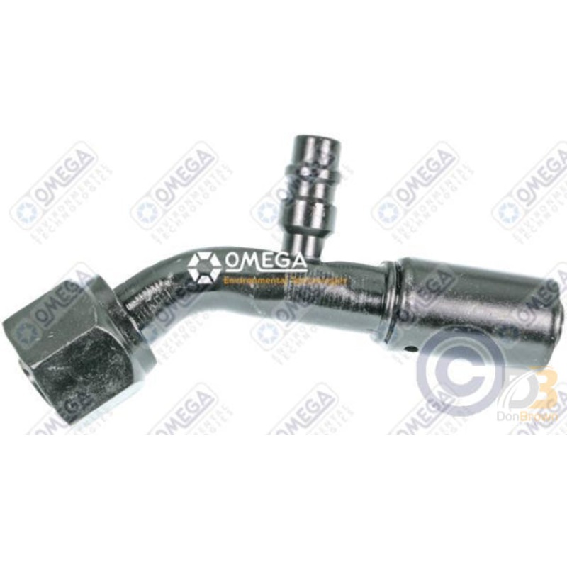 FITTING #10FOR/LP-10RB-45 DEG/R134A SV  STEEL 35-R1313-3STL