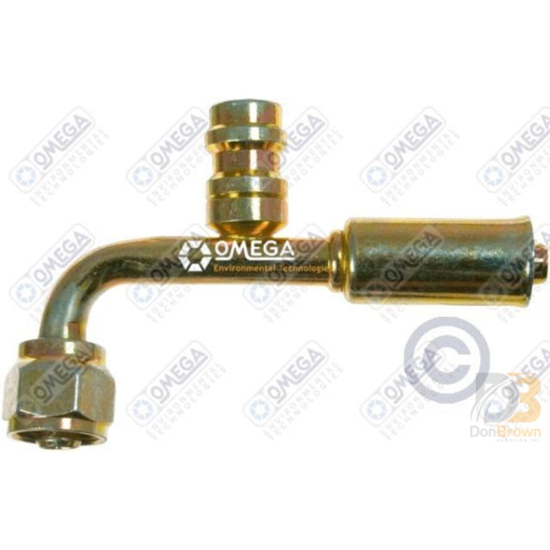 FITTING #6FORx#6REDUCED BL 90 W/SV STL 35-R1321-3STL