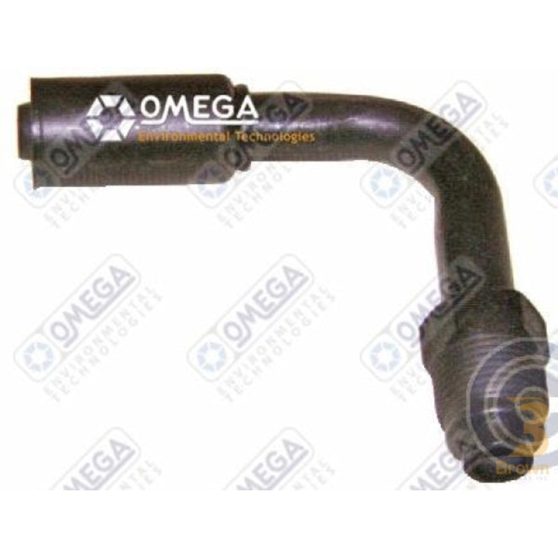 FITTING #8 MOR SP x #8 REDUCED BARRIER 90 STEEL 35-R1422-STL