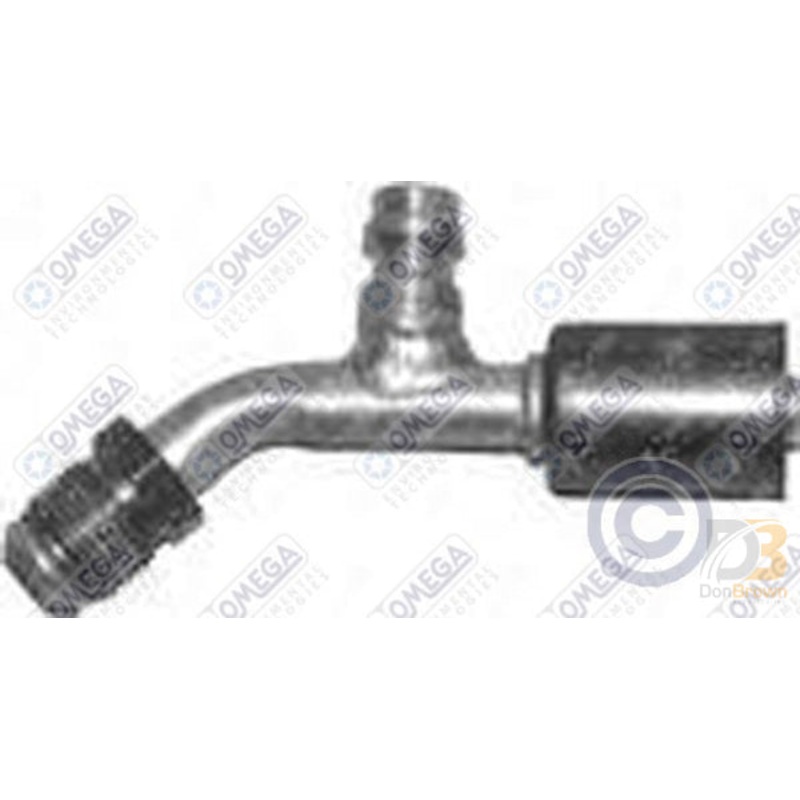 FITTING #8MF x #8BL 45 DEG 16mm PORT 35-B1212-3