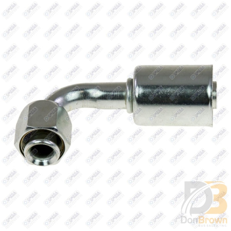 FITTING STEEL BEADLOCK 90DEG #8FF X #10BL 35-S1126