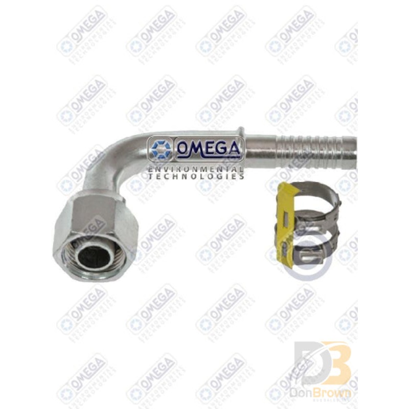 FTG 90DEG #10 FOR x #10 AIR-O-CRIMP W/CLAMP 35-AN1323C