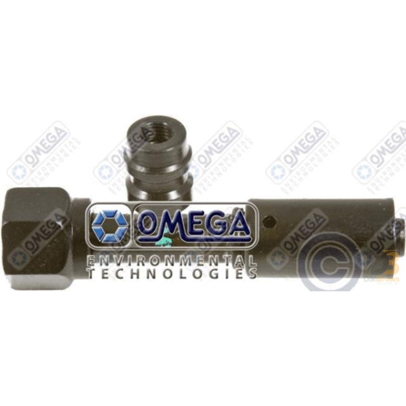 FITTING #6 FOR x #6 REDUCED BL W/SV STEEL 35-R1301-3STL