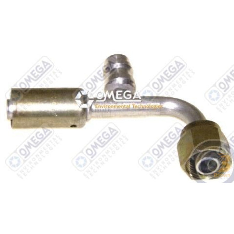 FITTING #8FOR/LP-8RB-90 DEG/R134A SV 35-R1322-3