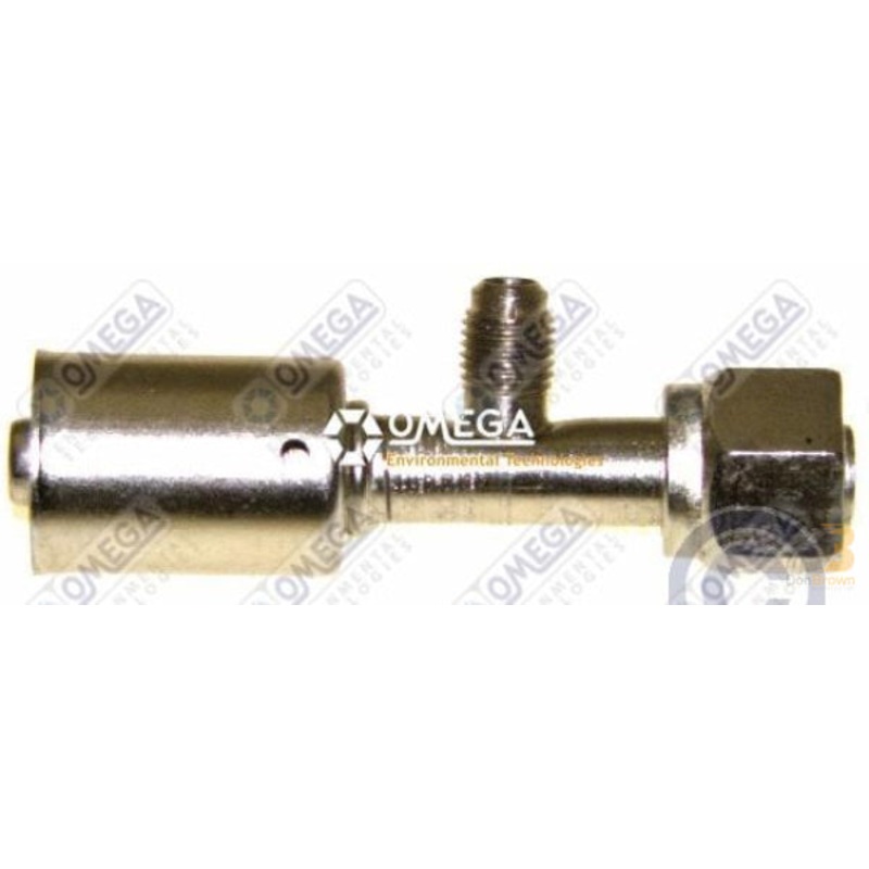 FITTING #8FOR/LP x #8BL STRT R12 SV STEEL 35-S1302-1